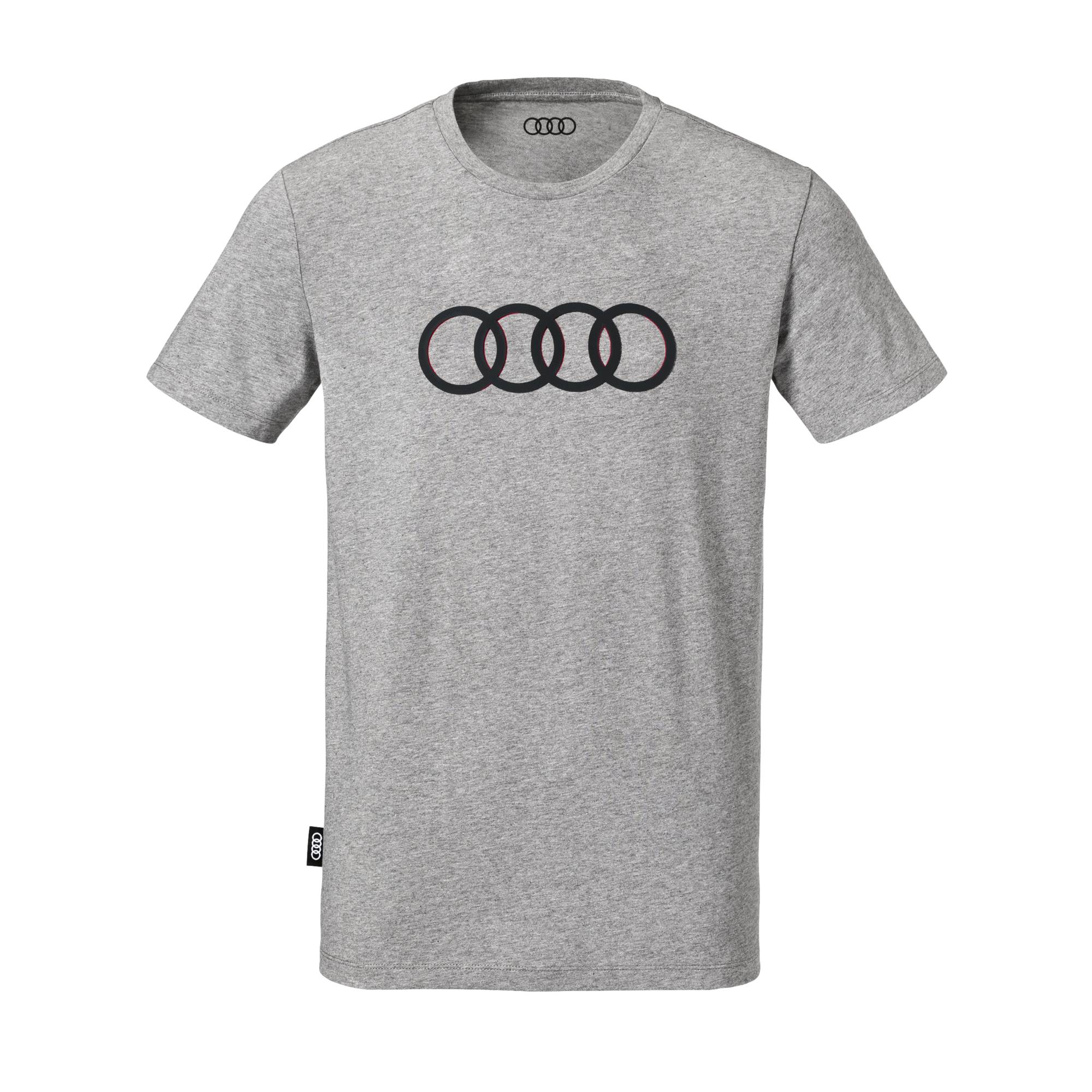 Polo Shirts | Mens Grey Audi T-shirt Rings