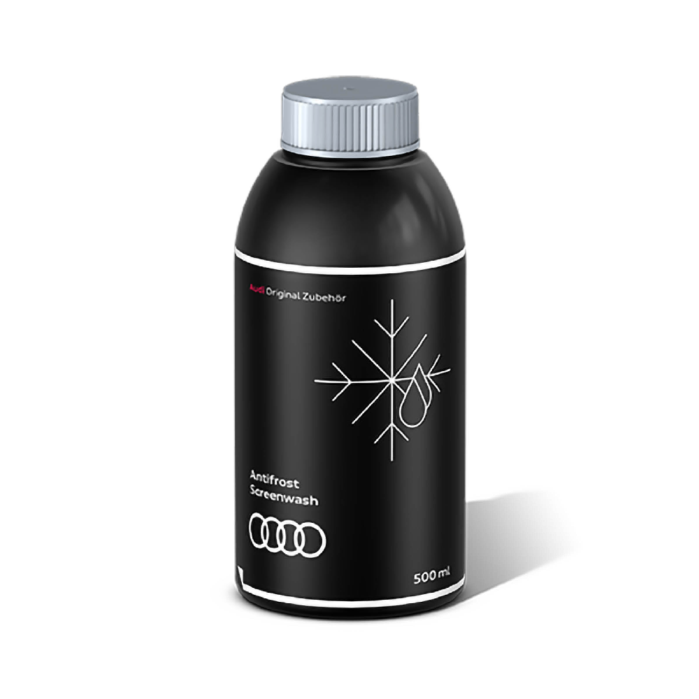 Kit De Nettoyage Auto Audi Original - Nettoyant Jantes 500ml, Polish Polymère 50ml, Serviette Microfibre, Brosse
