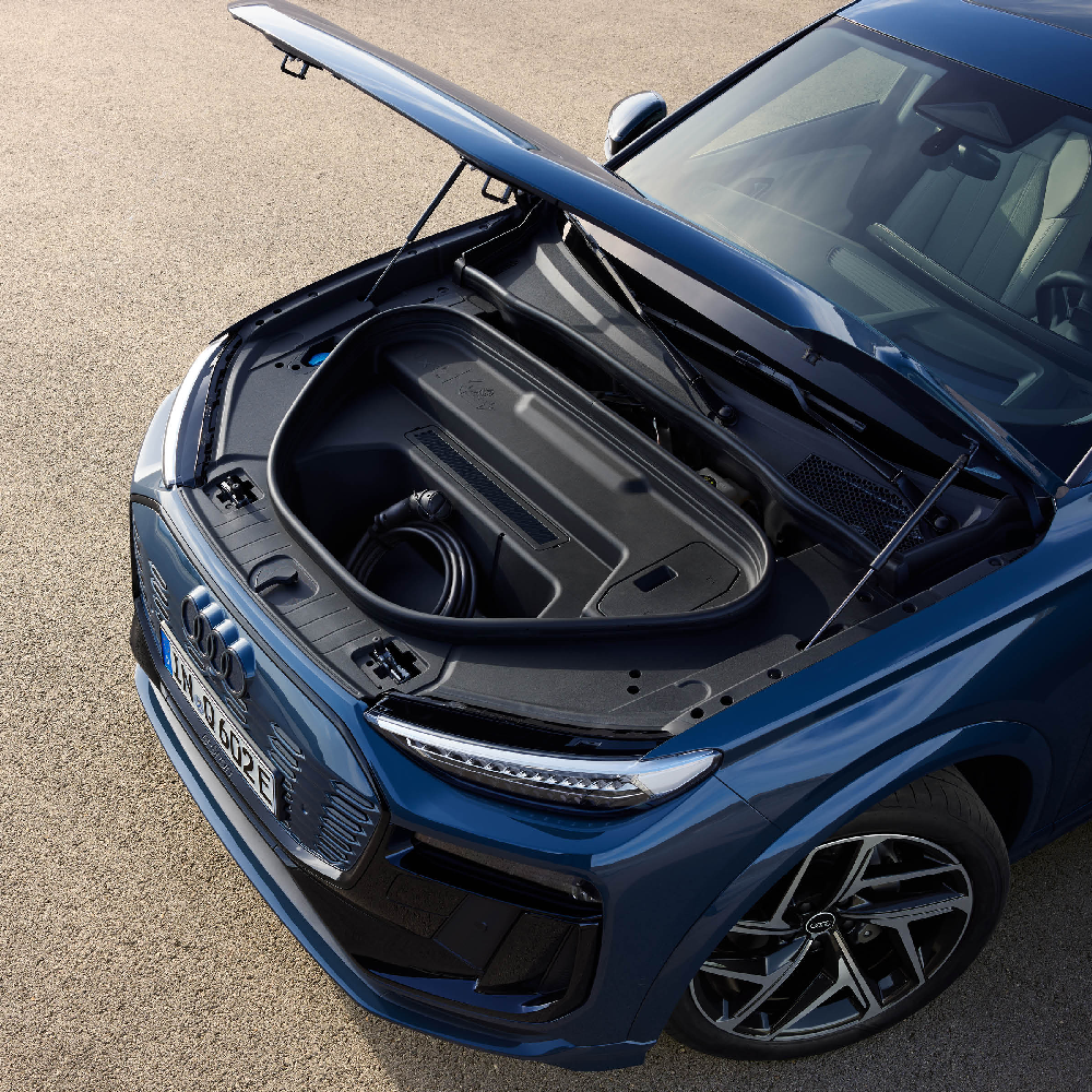 Audi Shop | New Products | New Products | Frunk for Q6 e-tron (front  luggage compartment) retrofit solution